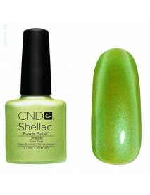 3134 CND Shellac Limeade (Светло салатовый с микроблестками,не плотный)